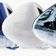 Apple’s signature translucent colors remained on new iMac computers in 2001.